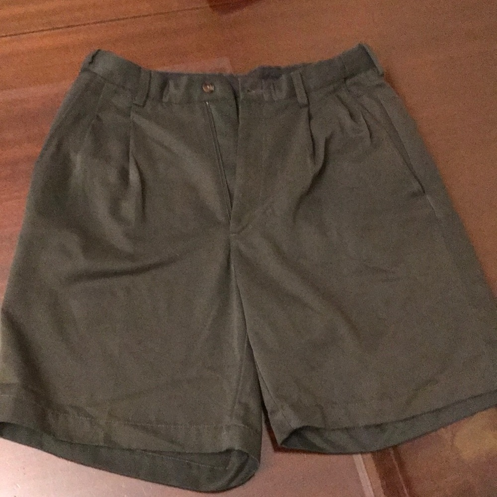 Haggar dark brown khaki shorts